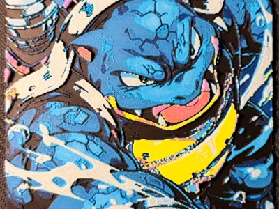 Blastoise Wall Art