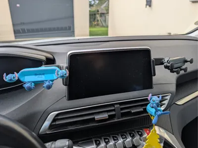 Peugeot 5008 phone holder