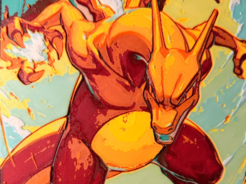 Charizard in Flight Wall Art