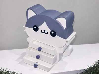 Kitten Jewelry Box - No AMS