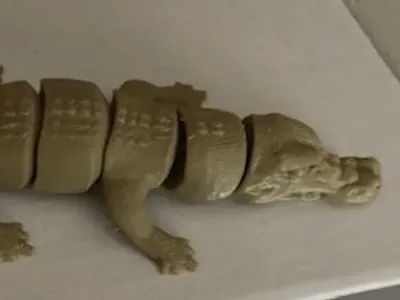 Articulated Crocodile