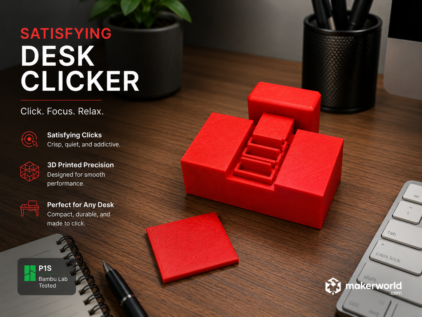 Satisfying Desk Clicker
