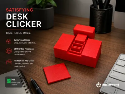 Satisfying Desk Clicker