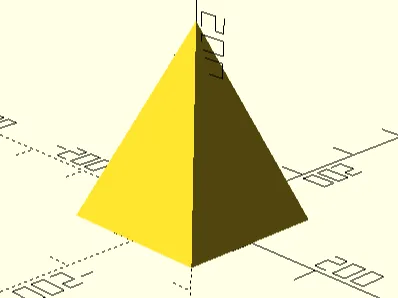Pyramid 3d print test