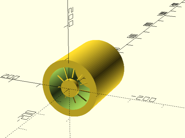 230mm Jet Engine Turbine – Airbus Style Miniature