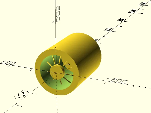 230mm Jet Engine Turbine – Airbus Style Miniature
