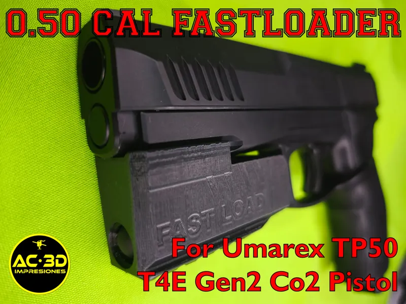 Cargador rápido cal .50 para Umarex TP50 T4E Gen2
