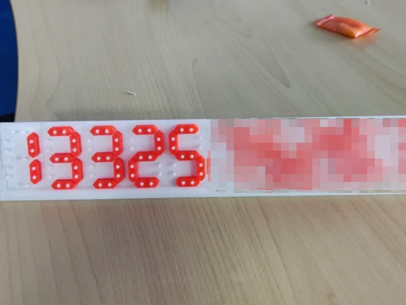电话号码立牌