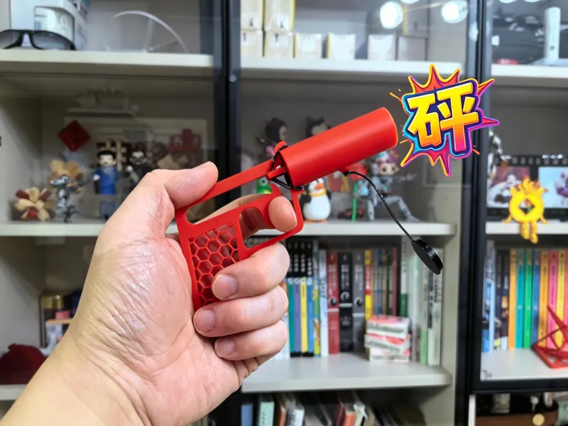 【两种玩法】怀旧皮筋枪兼软弹发射器（90分贝、3m内精度较高）