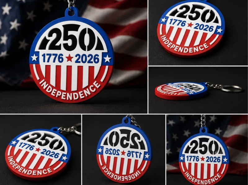 250 Years of Independence Keychain, AMS