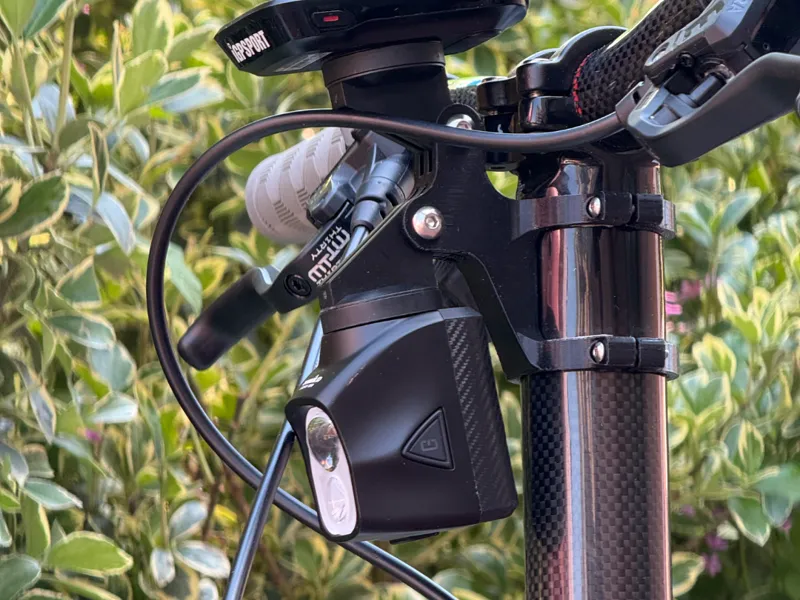 40mm直径头管 GoPro夹座 适用于Java Neo 40mm碳纤维头管