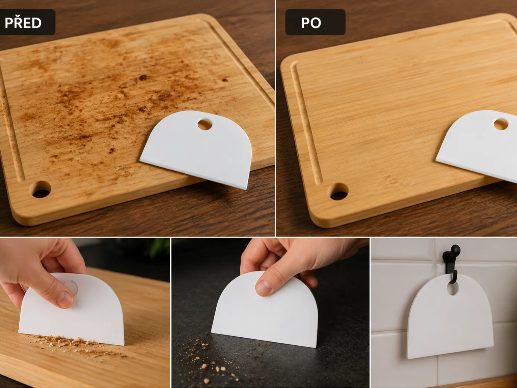 Multi-Purpose Kitchen Scraper 