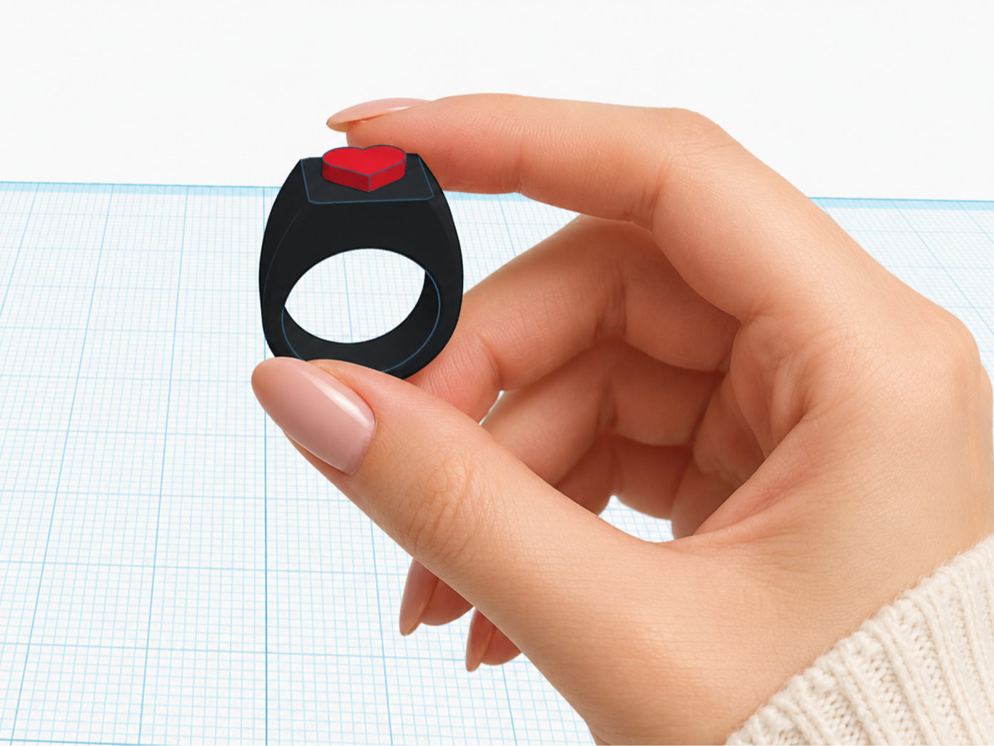 A wedding ring to win your lover's heart