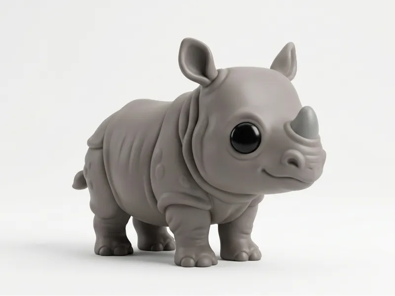 Indian Rhinoceros Calf