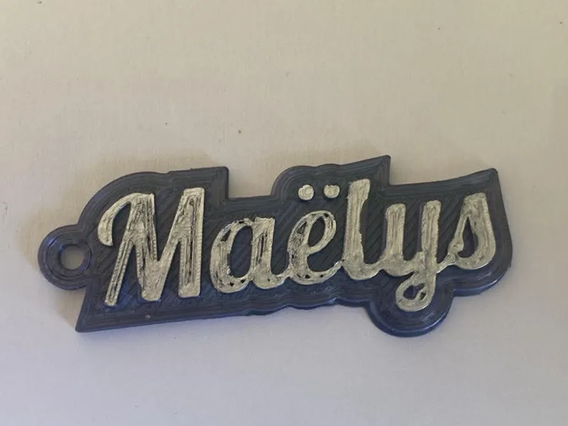 Porte clé Maëlys