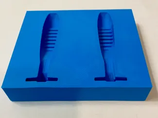 3in Open Pour Shad Mold