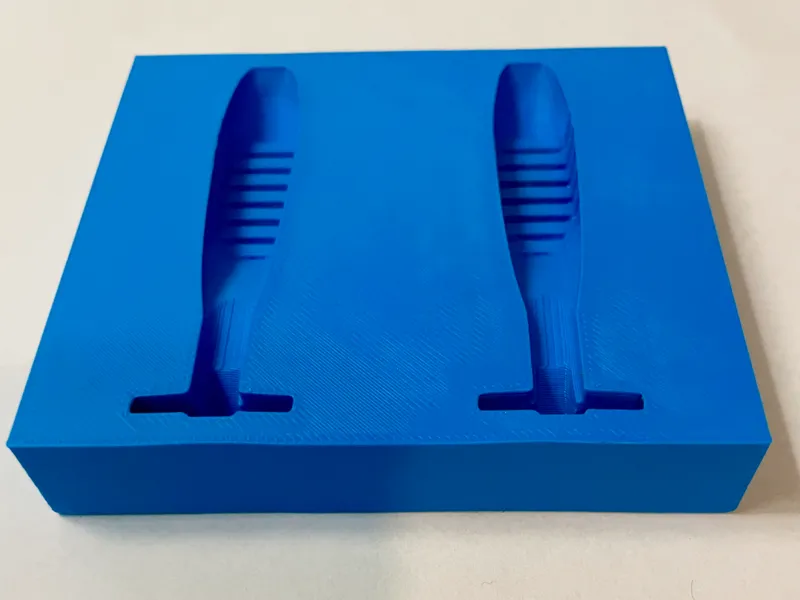3in Open Pour Shad Mold