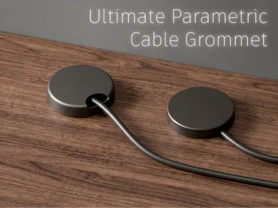 Ultimate Parametric Cable Grommet