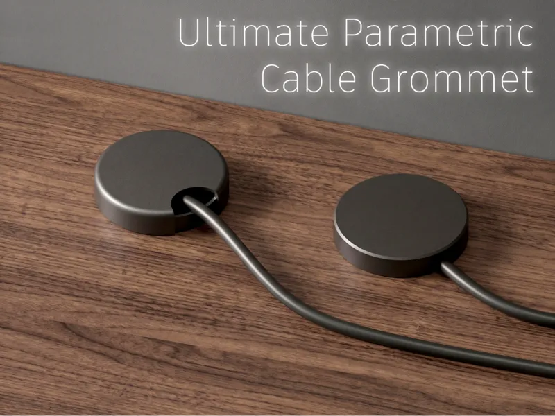 Ultimate Parametric Cable Grommet