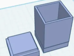 caja con tapa 