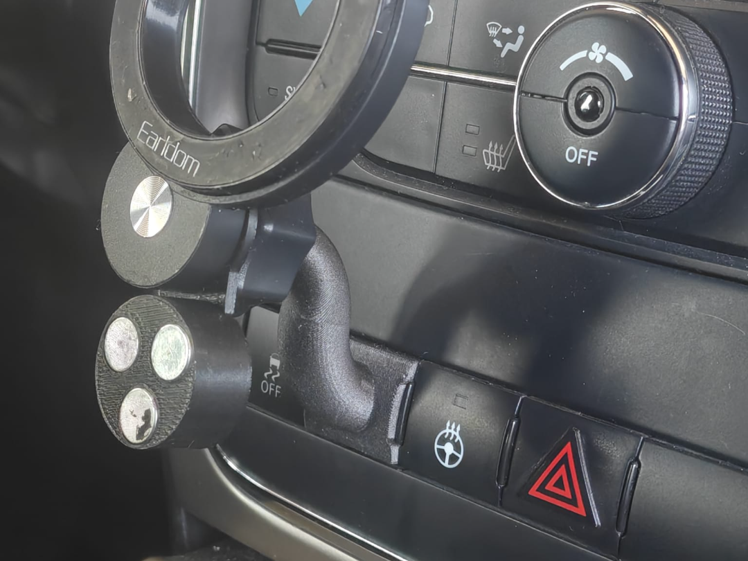 Mobile Mount for Jeep Grand Cherokee fake button