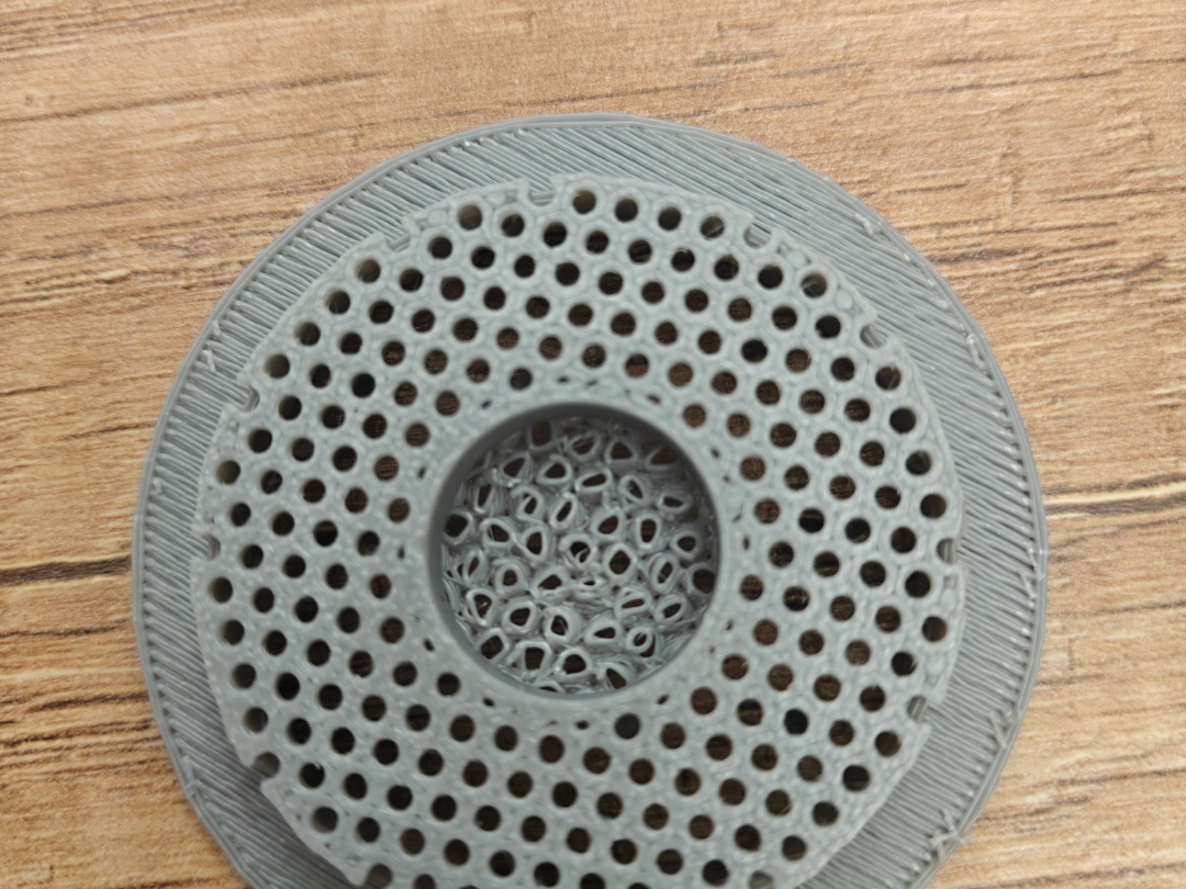 Shower Hair Catcher — Drop-In Cup with Magnet Pock