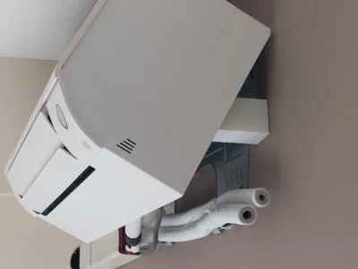 Support wedge, air conditioning installation 