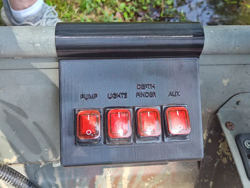Electrical Switch Panel for jon boat