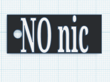 Přívěšek NO nic