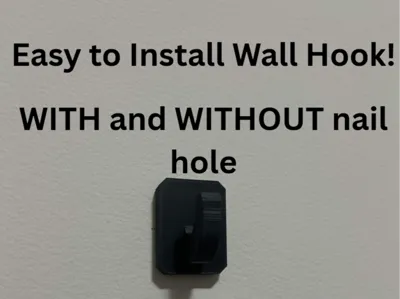 Small, Simple Wall Hook