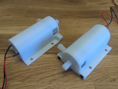 12V aquarium pump case mount 27mm diameter