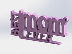 best mom ever keychain for mother's day 