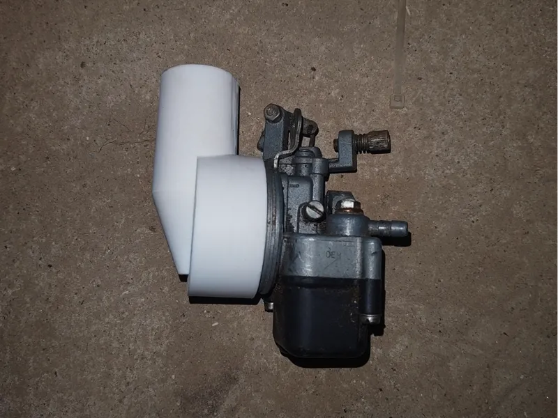 CURVA aspirazione carburatore SHA
