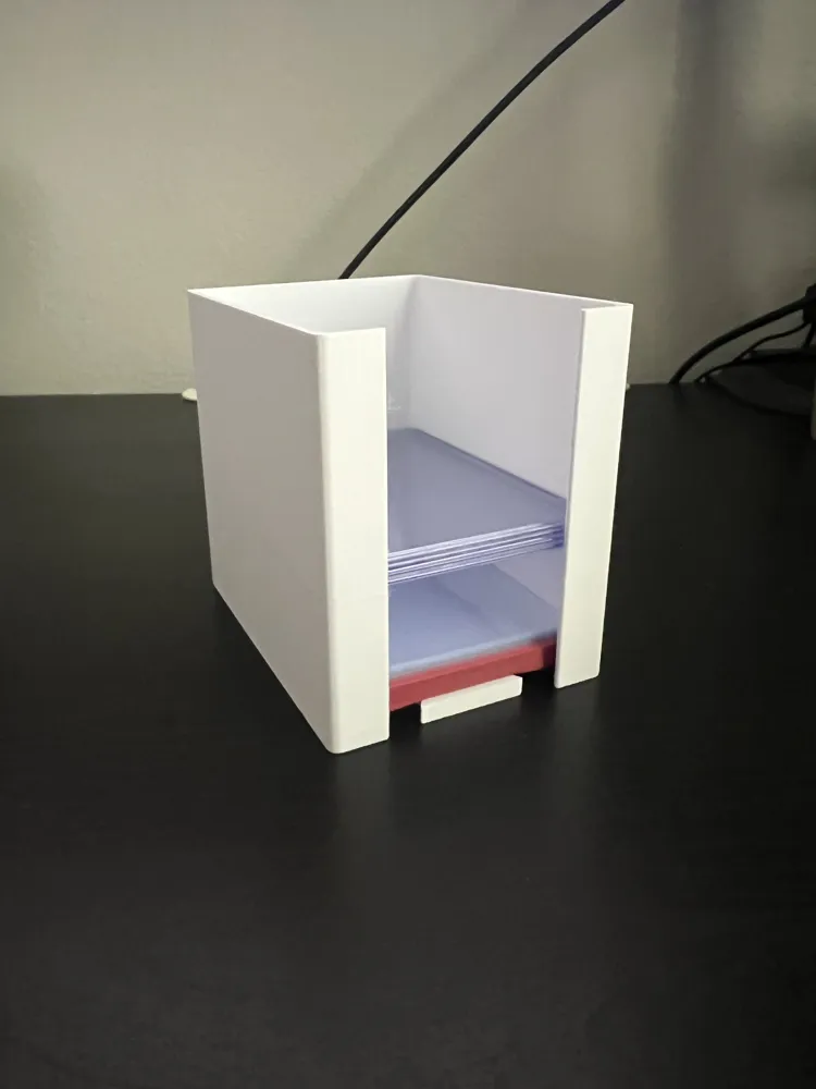 MTG Sleeve and Top Loader Holder - Free 3D Print Model - MakerWorld