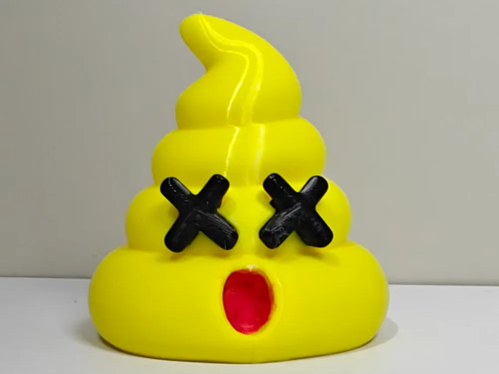 X-Eyed Poop - Free 3D Print Model - MakerWorld