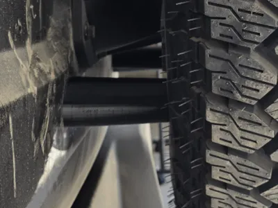 Bronco Extended Spare Tire Bumper
