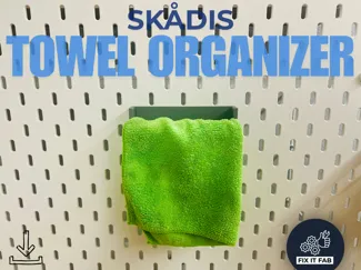 Skadis Towel Organizer