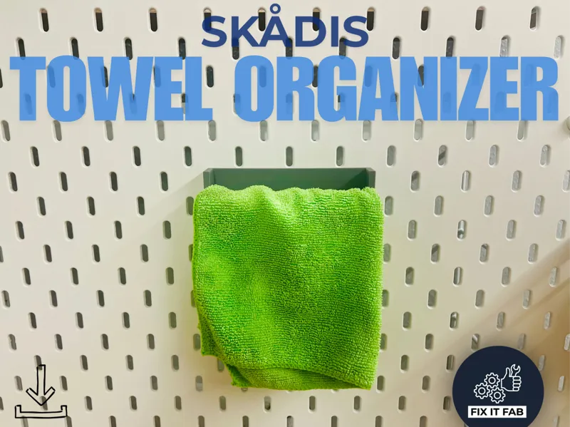 Skadis Towel Organizer