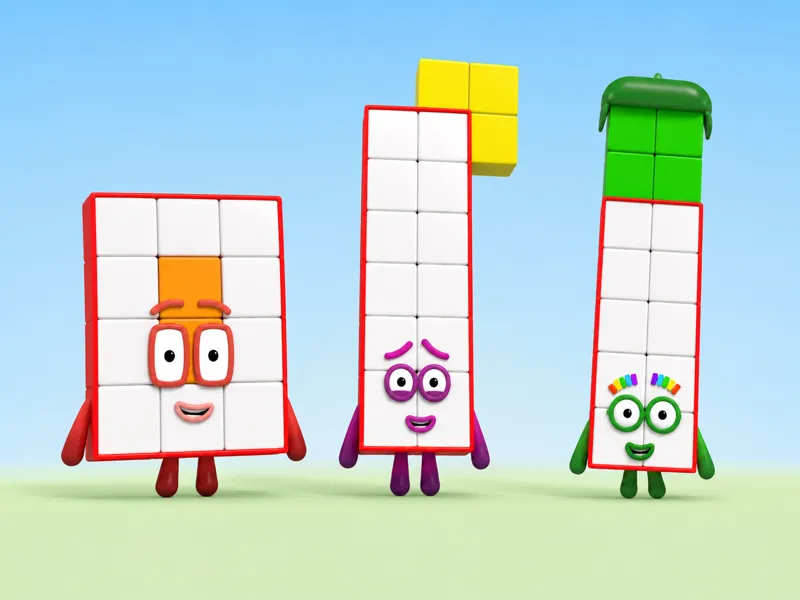 Number Blocks 12 13 14 - 数字积木12、13、14
