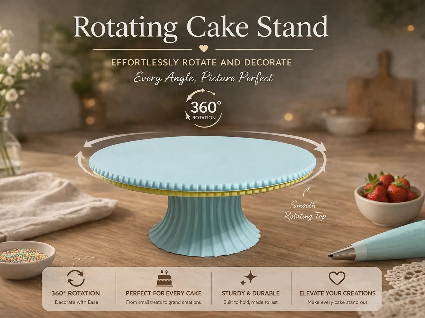 Rotating Cake Stand v1