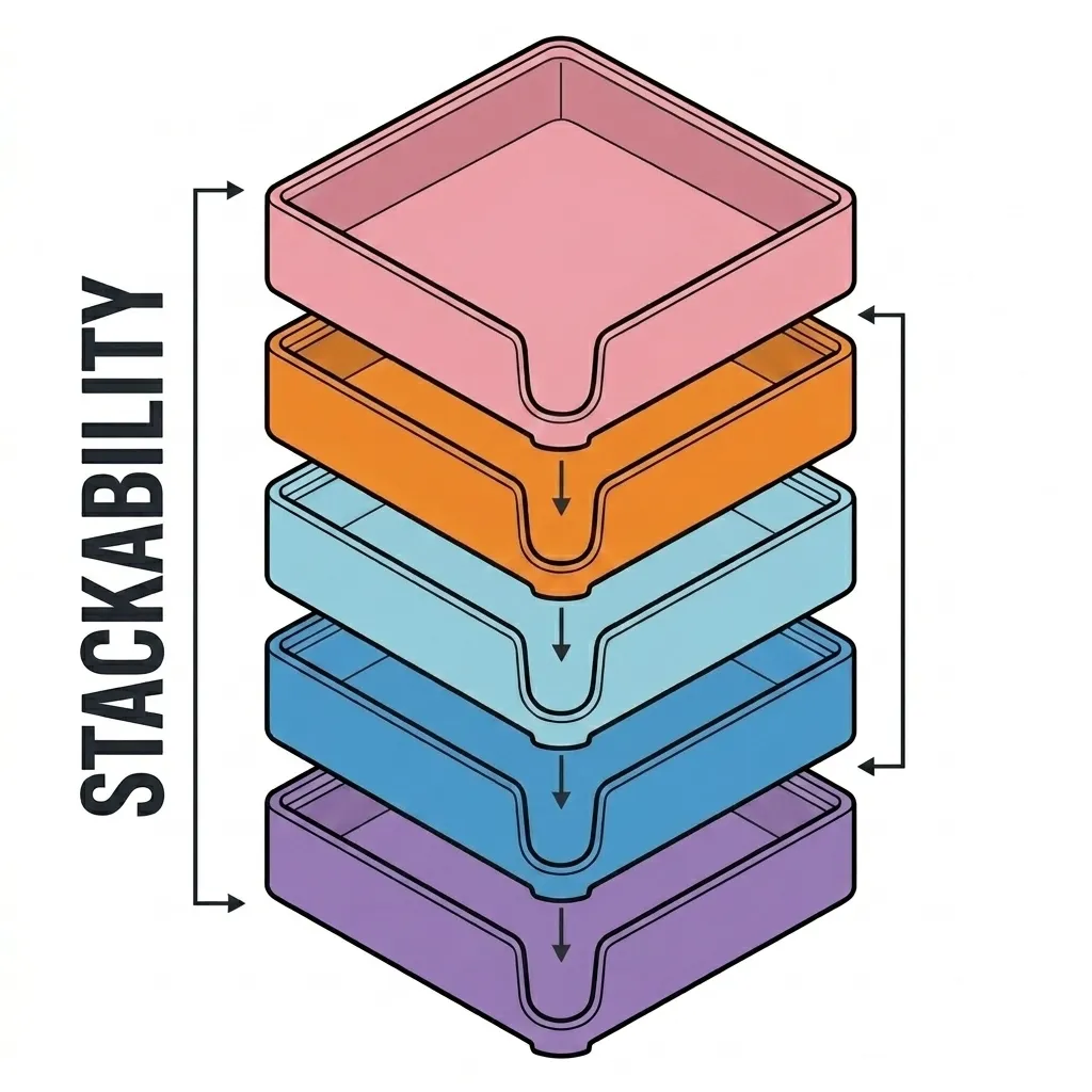 Fast-Pour Stackable gridfinity funnel tray - Free 3D Print Model ...