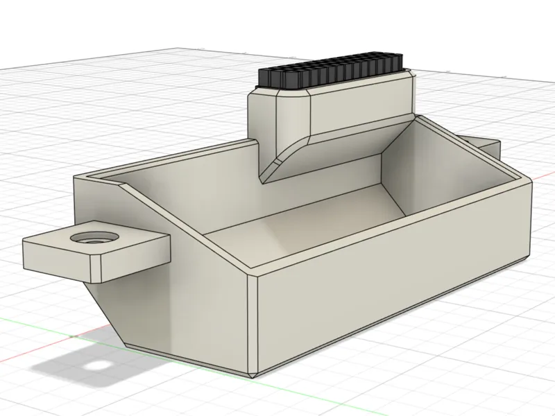 Nozzle brush mount and poop bucket for Micron+