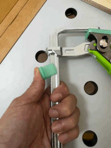 轨道F夹MFT夹限位扣Stop block of quick relase clamp