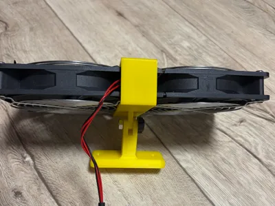 dual fan wall mount 120mm