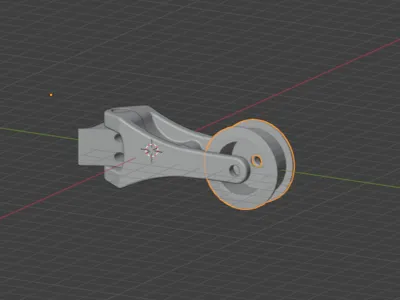 Mtb chain stabilizer v2 (608 bearing) 