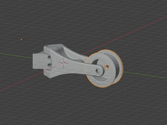 Mtb chain stabilizer v2 (608 bearing) 