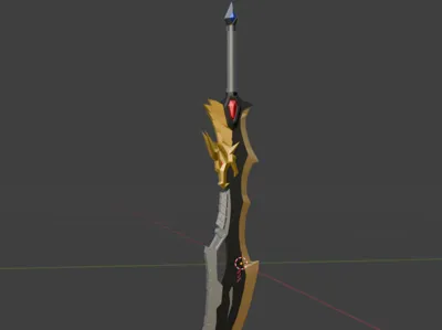 Moduonuo Ganjiang Great Sword Replica