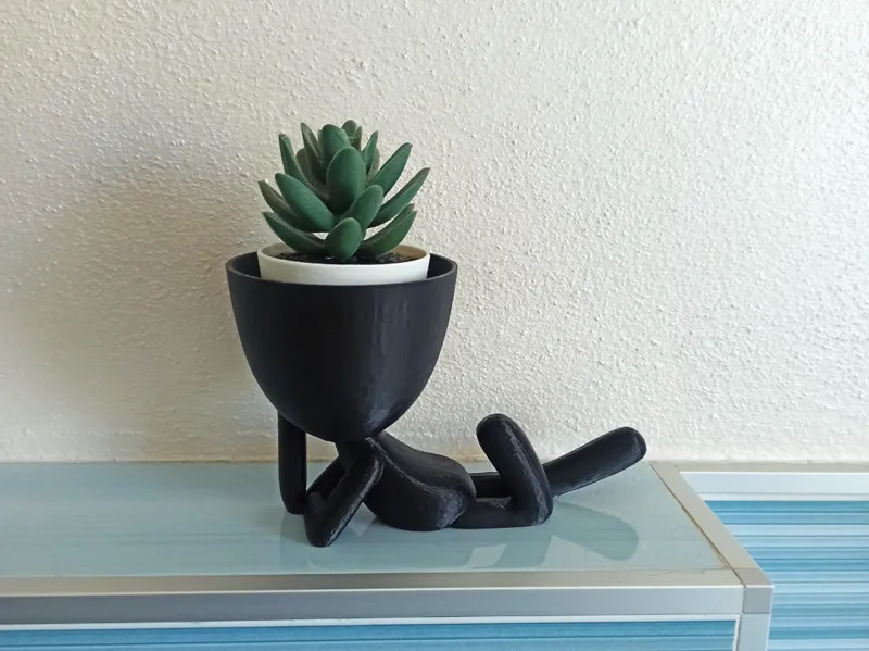 omino porta vaso 6