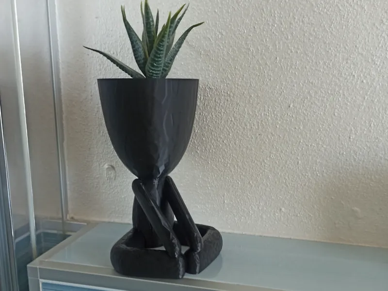 omino porta vaso 7