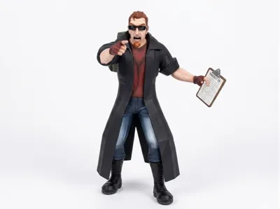"Would you like to sign my petition?" Postal Guy